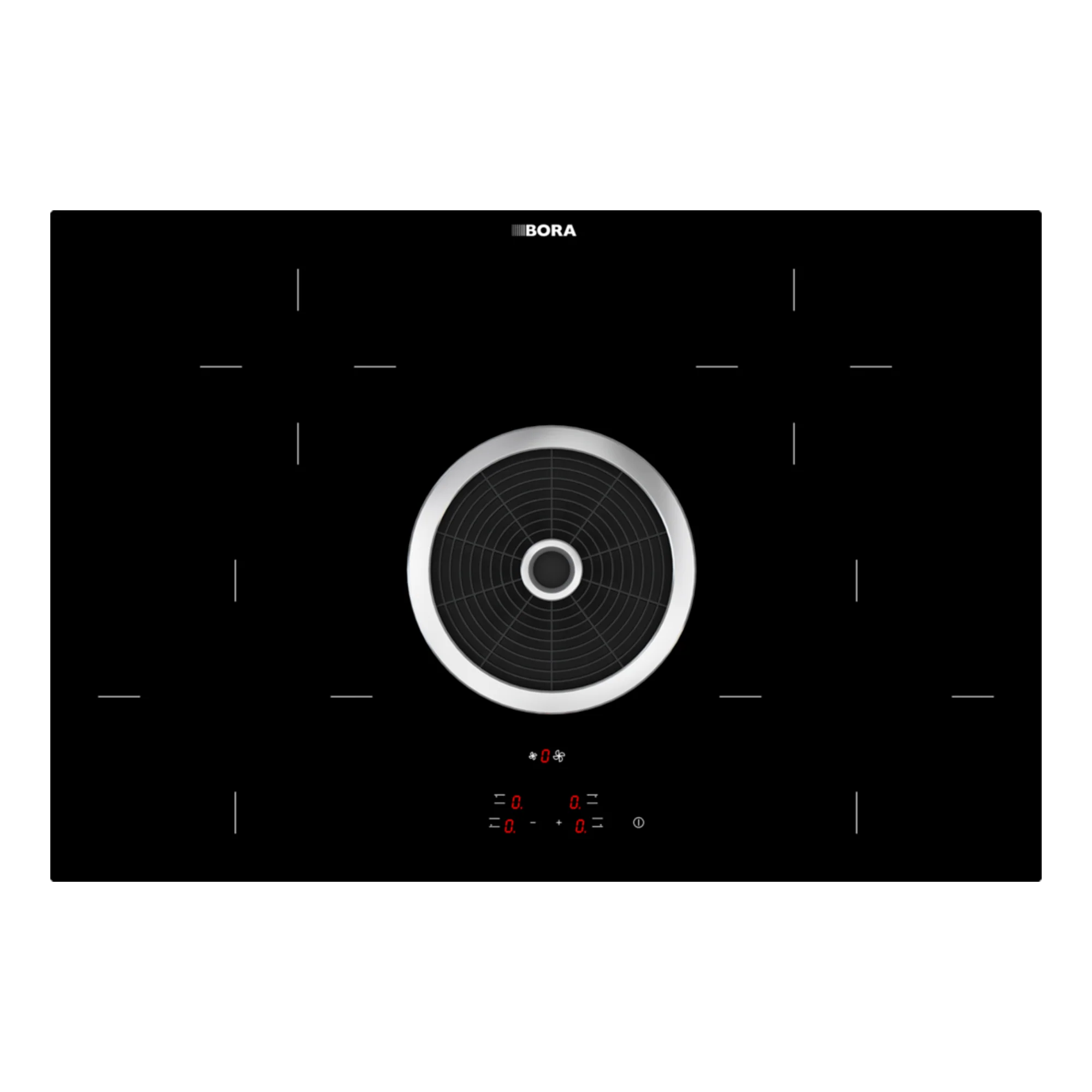 BasicBorakookplaatmetafzuiging BORA rvs-ombouwraam BHA/BHU/BIA/BIU breedte 760mm - Afbeelding 1
